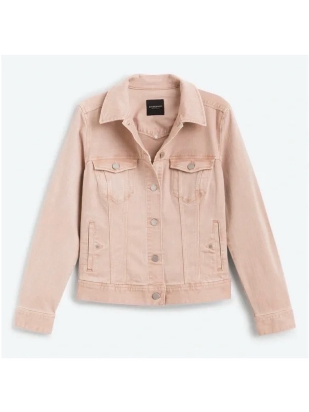 Liverpool Denim Jacket in Blush